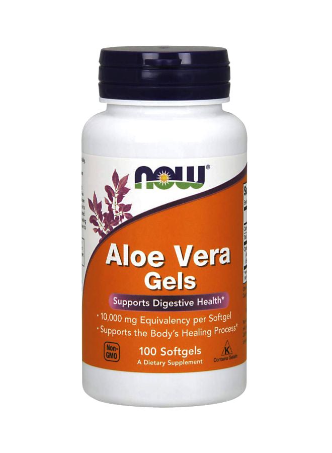 Now Foods Aloe Vera 100 Softgel - Image 1