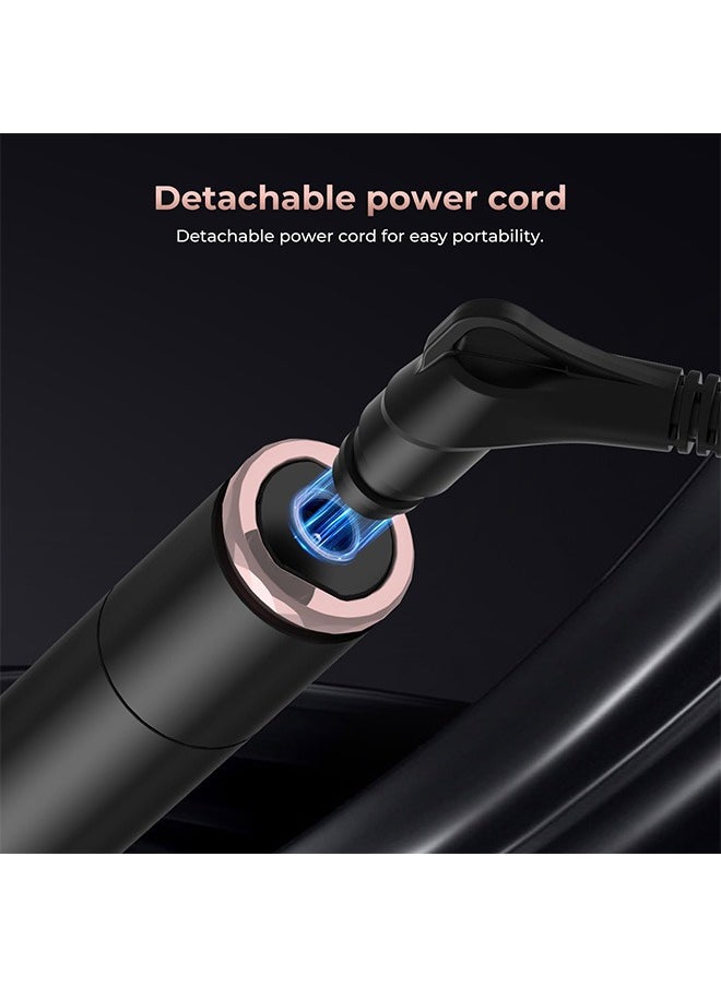 Beauenty - Curling Wand Set，3 in 1 Ceramic Curler Iron, Fast Heating Hot Brush, 3 Interchangeable Travel Curling Irons for Short, Medium & Long Hair with Heat Protective Glove and 2 Clips. - Image 1