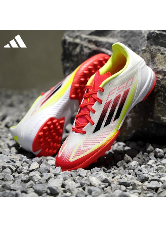 Adidas Adidas F50 League Mid-tier Tf Turf Soccer Cleats With Studs For Grass Field Matches And Training Ie1231 Uk Size 8, 42 Eu - Image 1