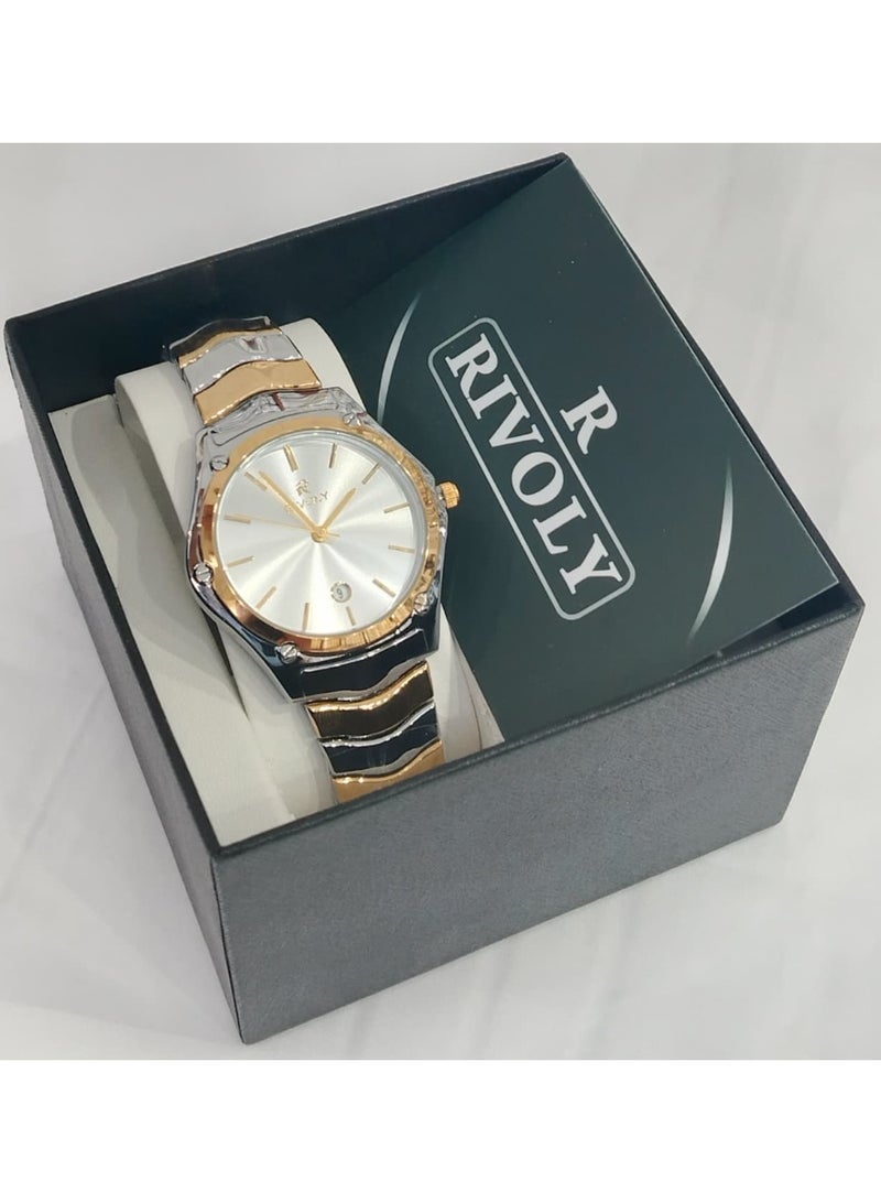 Rivoli Men's Watch, High Quality, Modern Edition, Stainless Steel
