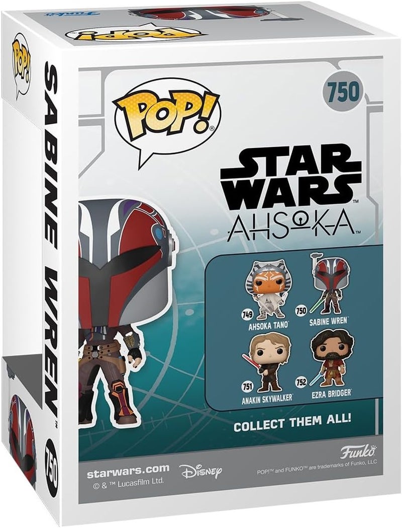 Funko POP Star Wars Ahsoka  Sabine Wren  Star Wars Ahsoka  Collectable Vinyl Figure  Gift Idea  Official Merchandise  for Kids  Adults  TV Fans  Model Figure for Collectors and Display - Image 3