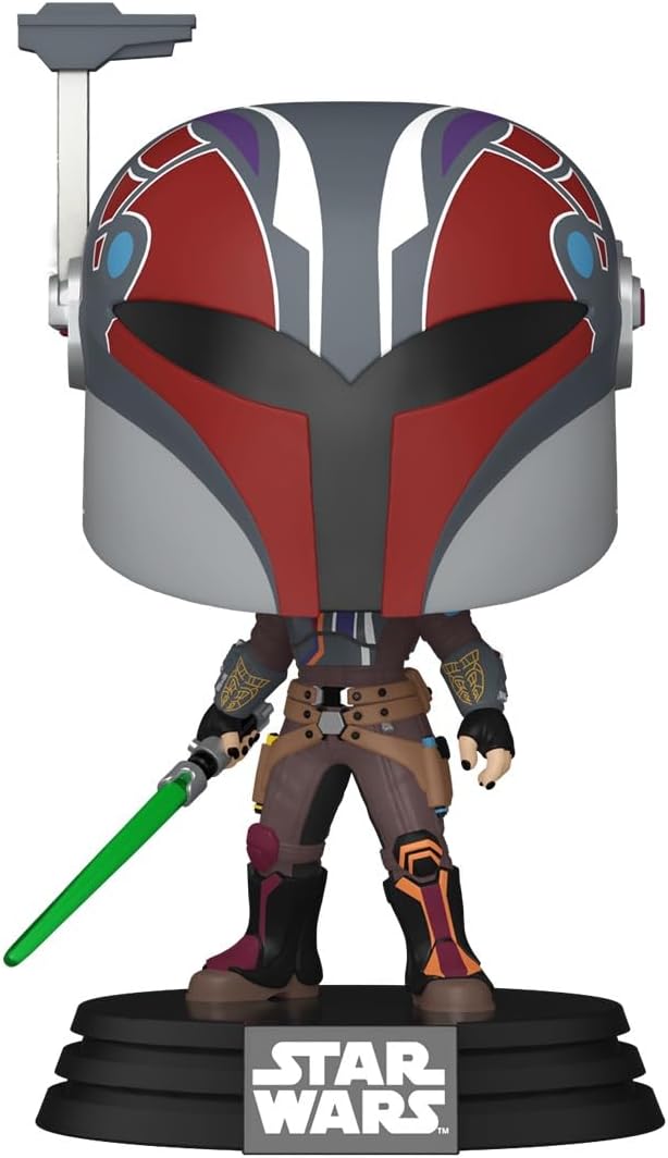 Funko POP Star Wars Ahsoka  Sabine Wren  Star Wars Ahsoka  Collectable Vinyl Figure  Gift Idea  Official Merchandise  for Kids  Adults  TV Fans  Model Figure for Collectors and Display - Image 2