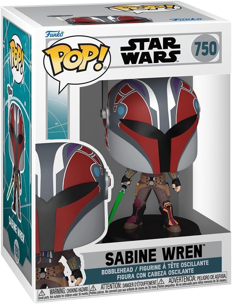 Funko POP Star Wars Ahsoka  Sabine Wren  Star Wars Ahsoka  Collectable Vinyl Figure  Gift Idea  Official Merchandise  for Kids  Adults  TV Fans  Model Figure for Collectors and Display - Image 1