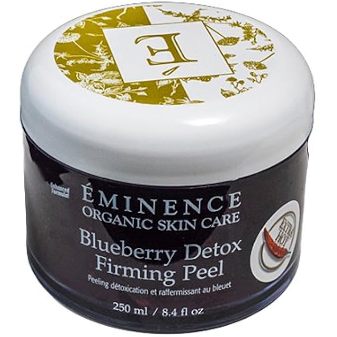Organic Skincare Detox Firming Peel, Blueberry, 8.4 Fluid Ounce