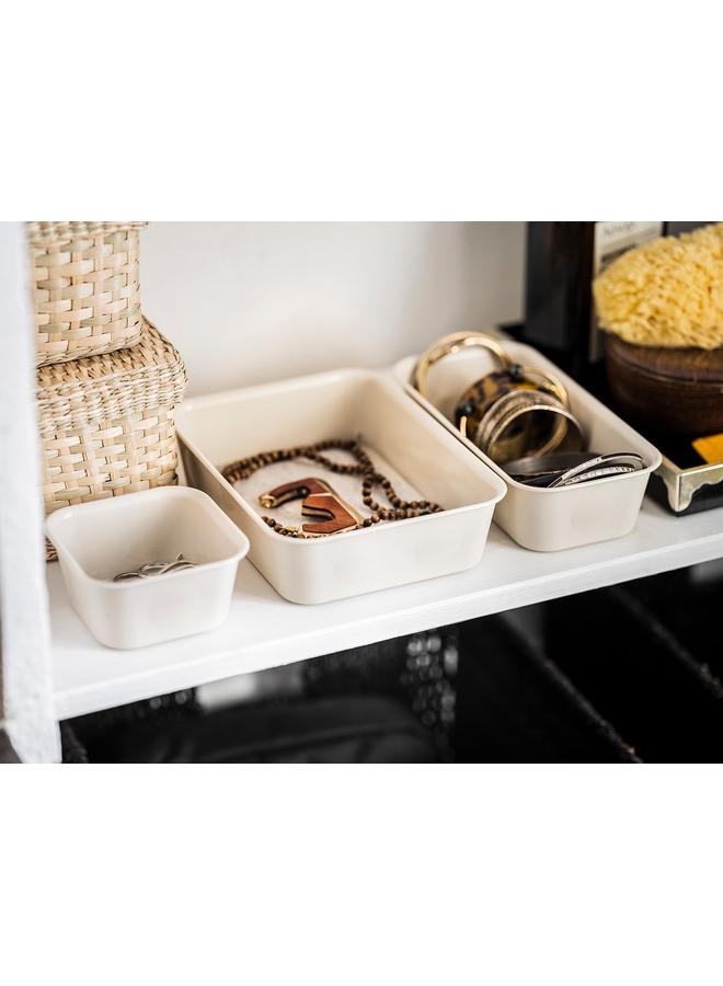 زبون منظم، بلاستيك/بيج، 10X20X5 سم - Image 4