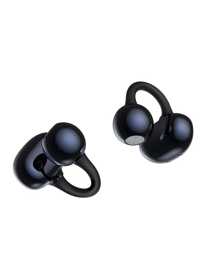 بلاك شارك سماعات أذن Black Shark C3، مريحة وآمنة، مزودة بمشبك تثبيت، عمر بطارية طويل يصل إلى 30 ساعة، تقنية بلوتوث 6.0 سريعة ومستقرة - أسود - Image 1