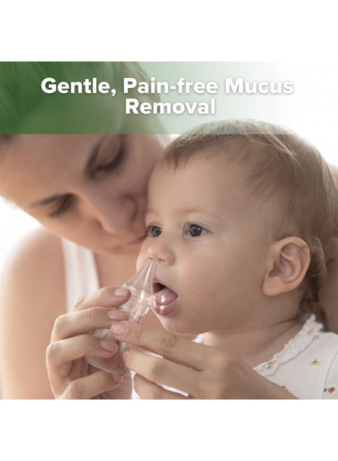 Haakaa Silicone Baby Nasal Aspirator | Nose Bulb Syringe | Easy-Squeezy Baby Nose Cleaner, Newborn Infant &Toddler - BPA Free Silicone - Image 1