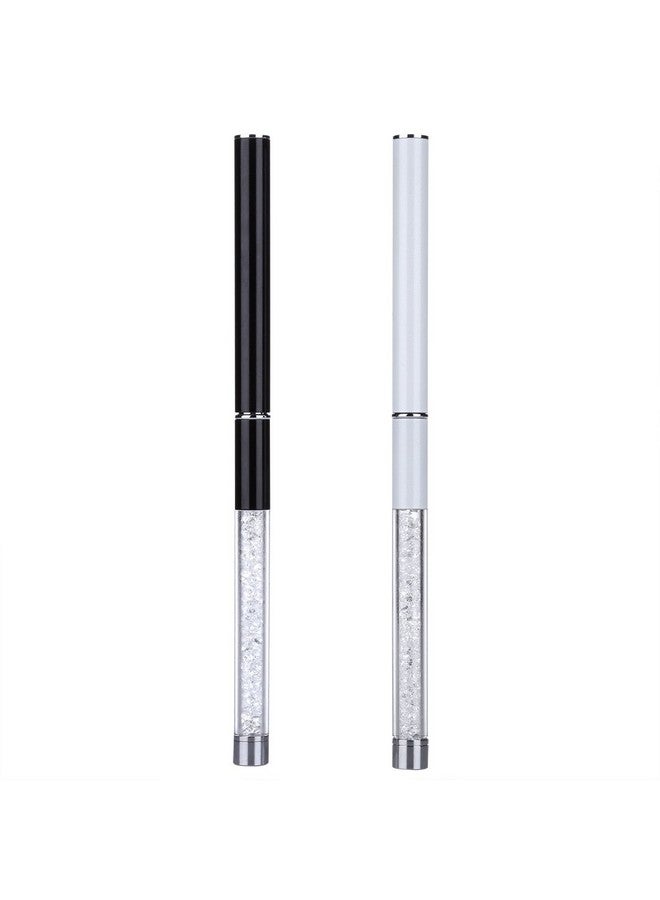 BTYMS 2 Pieces Eyelash Brush With Cap, Mascara Spoolies Reusable Brow Brushes Lash Wands Applicator Spooly For Lashes - Image 3