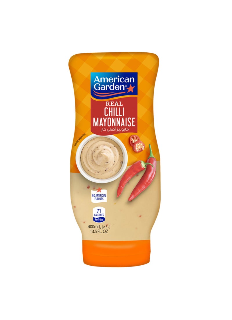 American Garden مايونيز حقيقي بالفلفل الحار خالي من الجلوتين والألبان - Image 1
