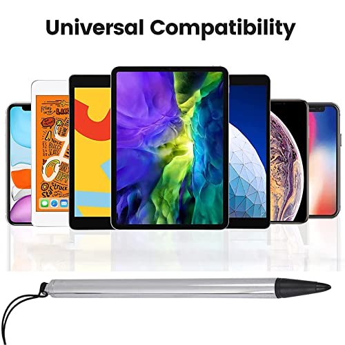 Zopsc Universal High Sensitive Resistive Pen,Fine Point Tip Pen Tips with Spring Cord for Resistive Screen Device - Image 4