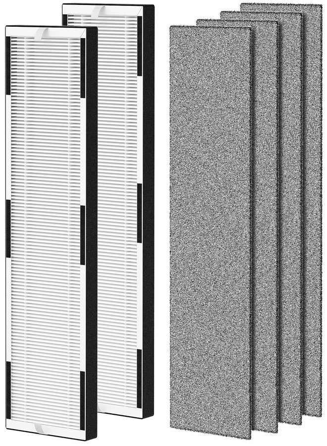 Harebery 2-Pack HP600 Replacement Filter, Compatible with Hunter HP600 Purifier Series (Models HP600, HP600BL, HP600WH, HP600GR), Part # H-HF600-VP - Image 1