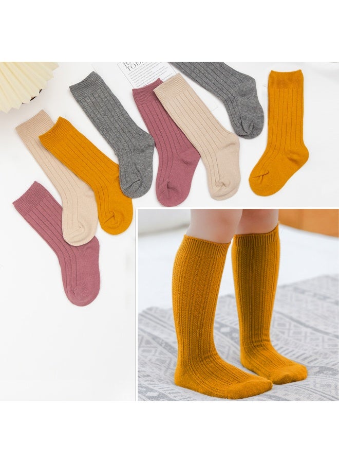 D'Daniela Mikha Socks & Ribbon Bow Set For Babies and Girls - Ginger - Image 4