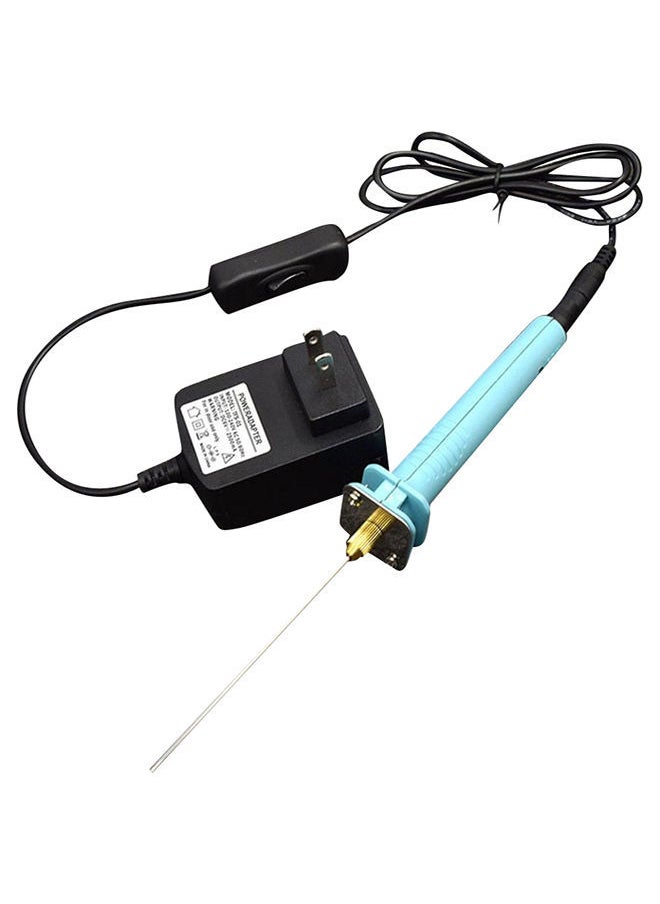 NIBEMINENT Electric Foam Cutting Machine Pen Blue 26cm  - Image 1