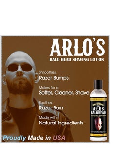 Arlo's Bald Head Shaving Lotion 6 oz - pzsku/Z5DE3459ABB78C9496167Z/45/_/1735036697/0a47f08d-e358-4d52-9212-619a13cc53b4