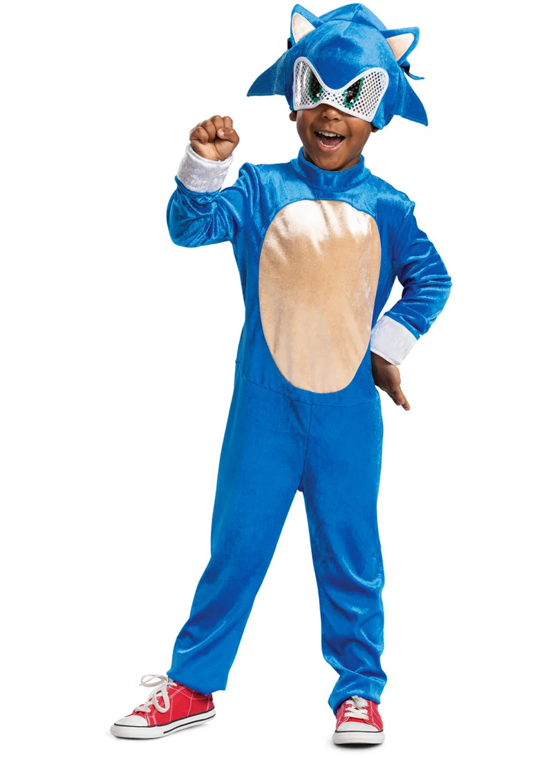 بارتي سينتر Sonic the Hedgehog Costume, Official Sonic Movie Costume and Headpiece