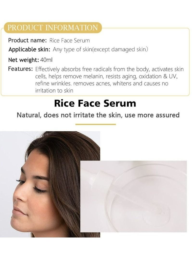 Aichun beauty Rice Facial Serum 40ml  - Image 4