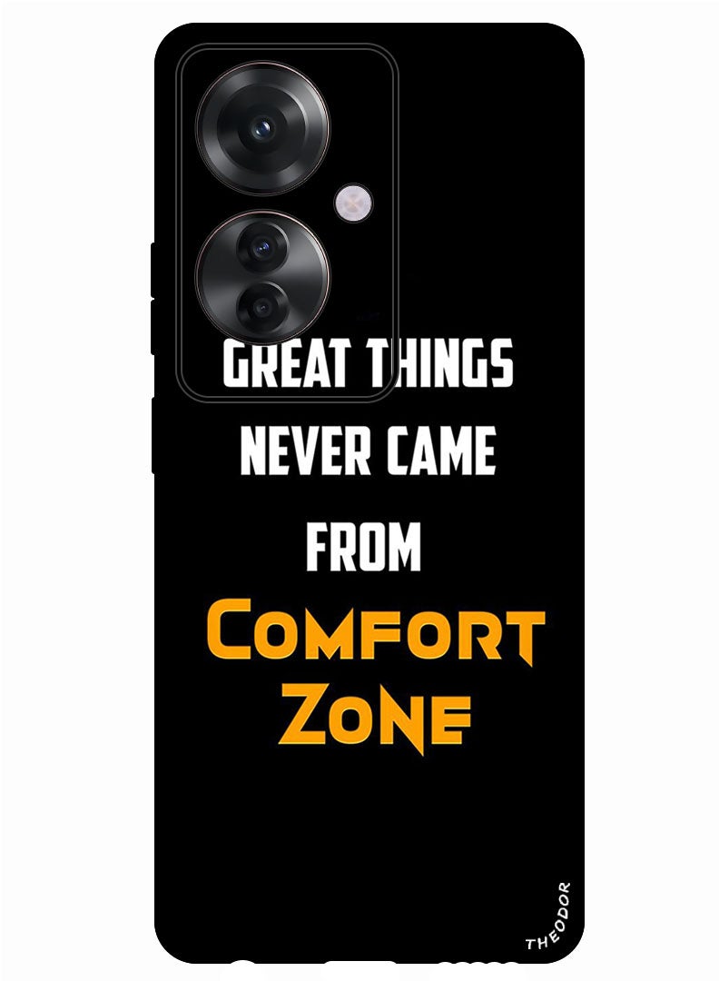 Theodor Protective Case Anti Scratch Shock Proof Bumper Cover For Oppo Reno 11F Comfort Zone - Image 1