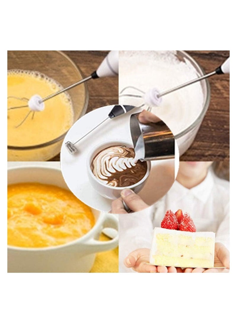 ELTRAZONE Rechargeable Milk Frother 3 Speeds Handheld Foam Maker With Stainless Whisk For Coffee, Latte, Cappuccino, Chocolate, Milk Tea, Coconut Milk, Durable Frother Drink Mixer, Lc-Mrkmixer - Image 5