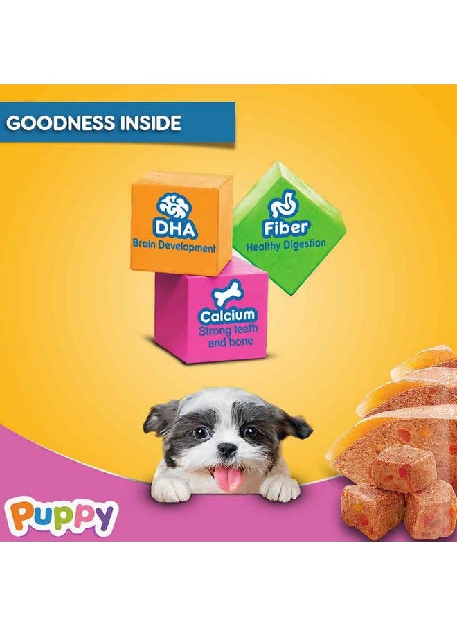 Pedigree Puppy Wet Dog Food, Chicken Liver In Loaf With Vegetables, 70 G Pack Of 30  - Image 5