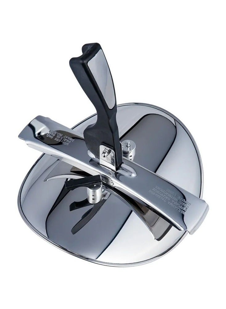 سوفرام 6 لترسم قدر ضغط سوفرام استيل تركي عالي الجودة مقاس 6 لتر silver - Image 5