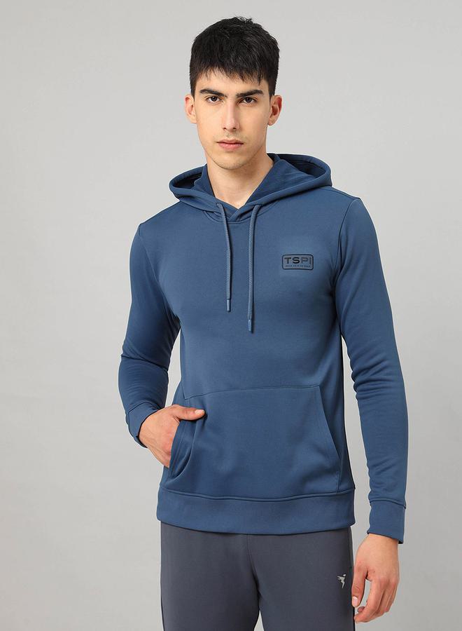 Technosport Technosport Full Sleeve Fleece Jacket With Hood  - Image 1