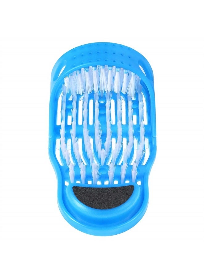 EVERMARKET Simple Feet Cleaner,Evermarket Magic Foot Scrubber,Exfoliating Easy Feet Cleaning Brush,Feet Washer Foot Shower Spa Massager Slippers for Unisex Adults - Image 1