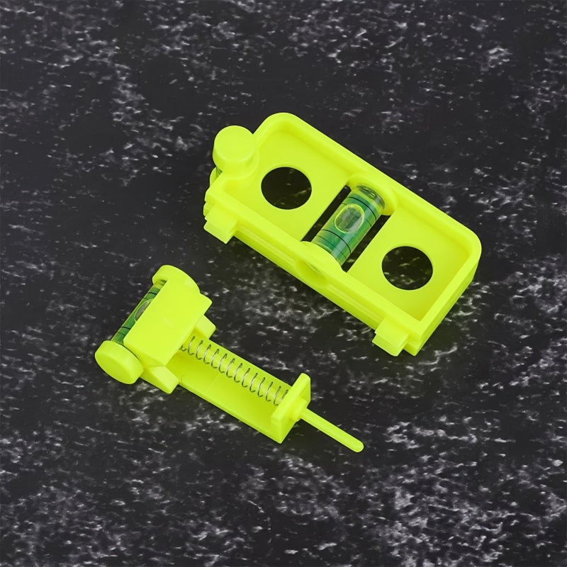 1 Set Yellow Portable Archery Bow Level Detachable Adjusting Tool - Image 3