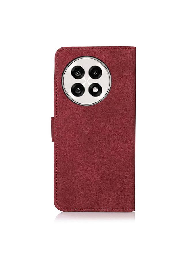 اس-توب جراب هاتف OnePlus 13R Global من KHAZNEH مصنوع من الجلد غير اللامع - Image 3