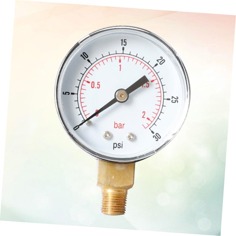 مقياس ضغط الهواء عالي الدقة NPT لقياس البار للسوائل غير المسببة للتآكل - Image 3