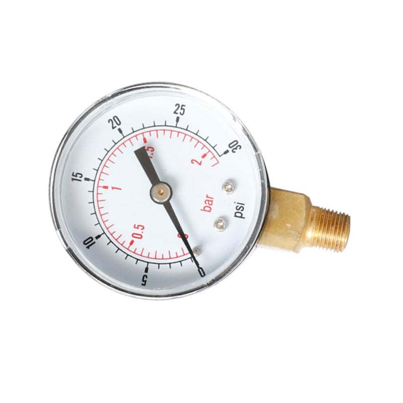 مقياس ضغط الهواء عالي الدقة NPT لقياس البار للسوائل غير المسببة للتآكل - Image 2