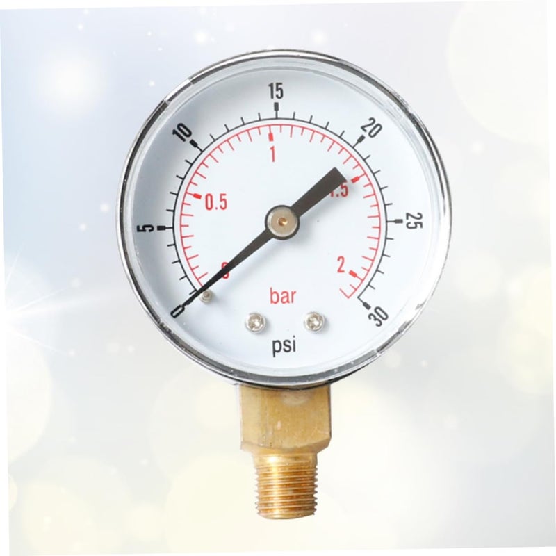 مقياس ضغط الهواء عالي الدقة NPT لقياس البار للسوائل غير المسببة للتآكل - Image 4