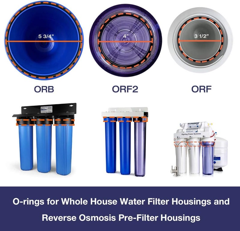 iSpring ORBX2 Replacement Oring for Whole House Water Filtration Systems  Pack of 2 - Image 4