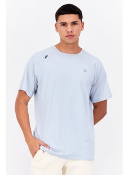 RBX Men Sportswear Fit Short Sleeves Training T-Shirt, Grey  - Image 1