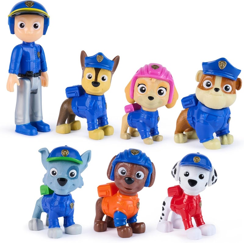 PAW PATROL مجموعة شخصيات فريق البحث والإنقاذ من PAW Patrol (عبوة من 7) - Image 2