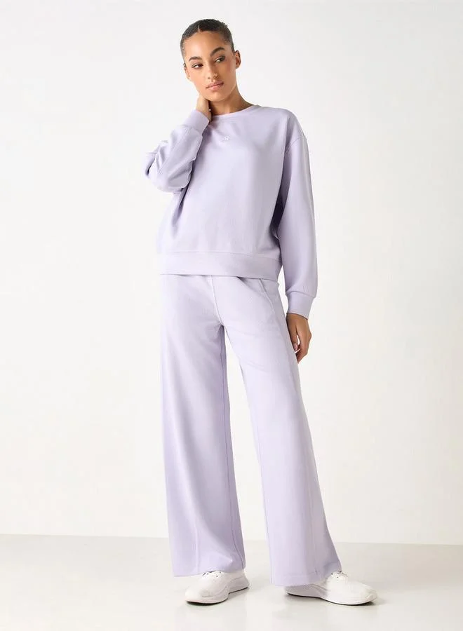 كابا سويت شيرت بأكمام طويلة وطبعات شعار من كابا