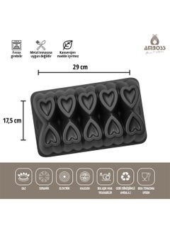 AMBOSS Amethyst Baton Black Cake Mold AMBA-0045  - Image 2