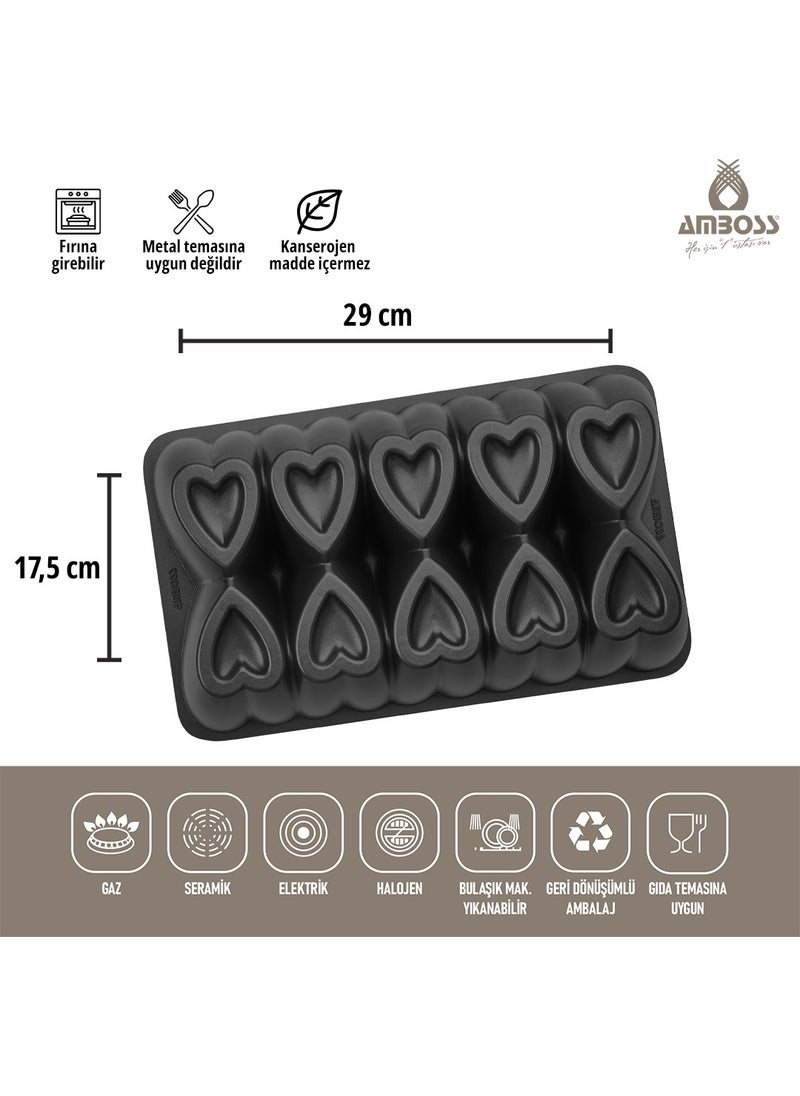 AMBOSS Amethyst Baton Black Cake Mold AMBA-0045  - Image 2