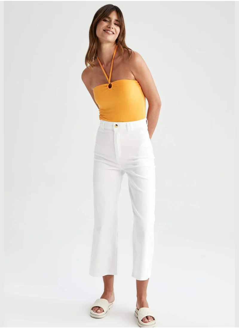 DeFacto Crop Fit High Waisted Ankle Culottes