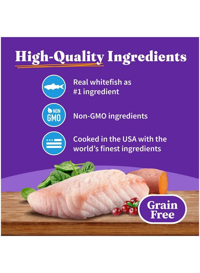 Halo Adult Grain Free Wet Cat Food Pate, Whitefish Recipe, Healthy Cat Food with Real, Whole Whitefish, 5.5 oz Can (Pack of 12) - Image 4