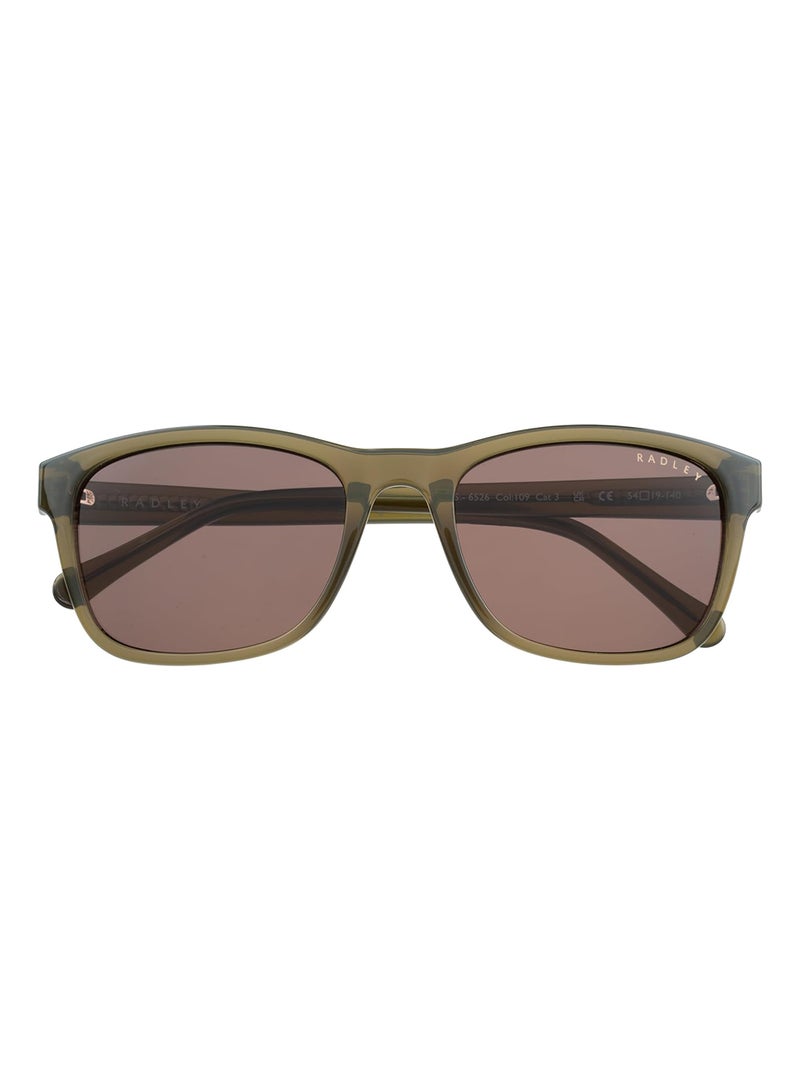 Radley RDS-6526 Women Petite Classic Square Style Sunglasses Green 54 mm - Image 2