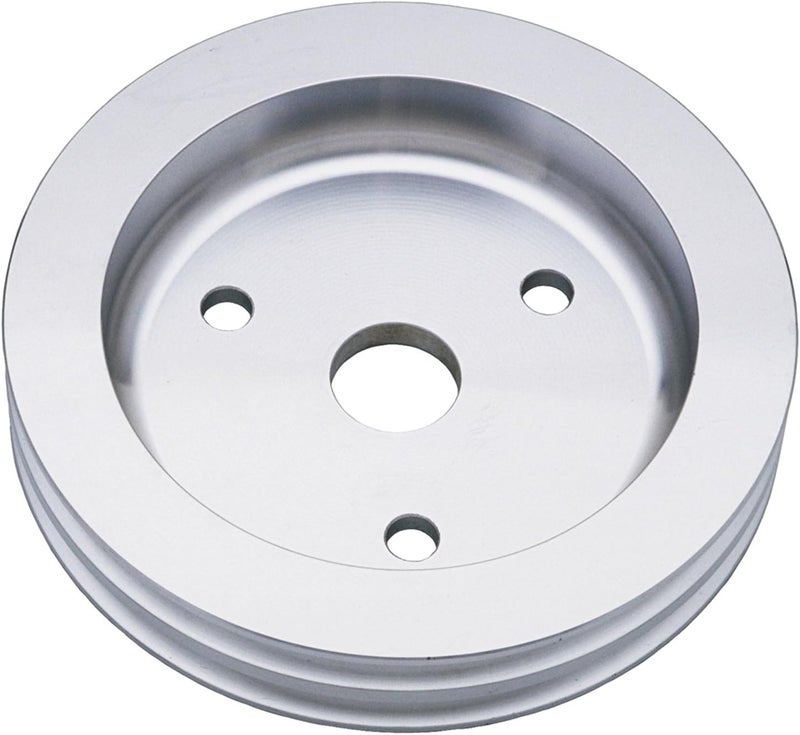 Trans-Dapt 9481 Aluminum 2-Groove Crankshaft Pulley