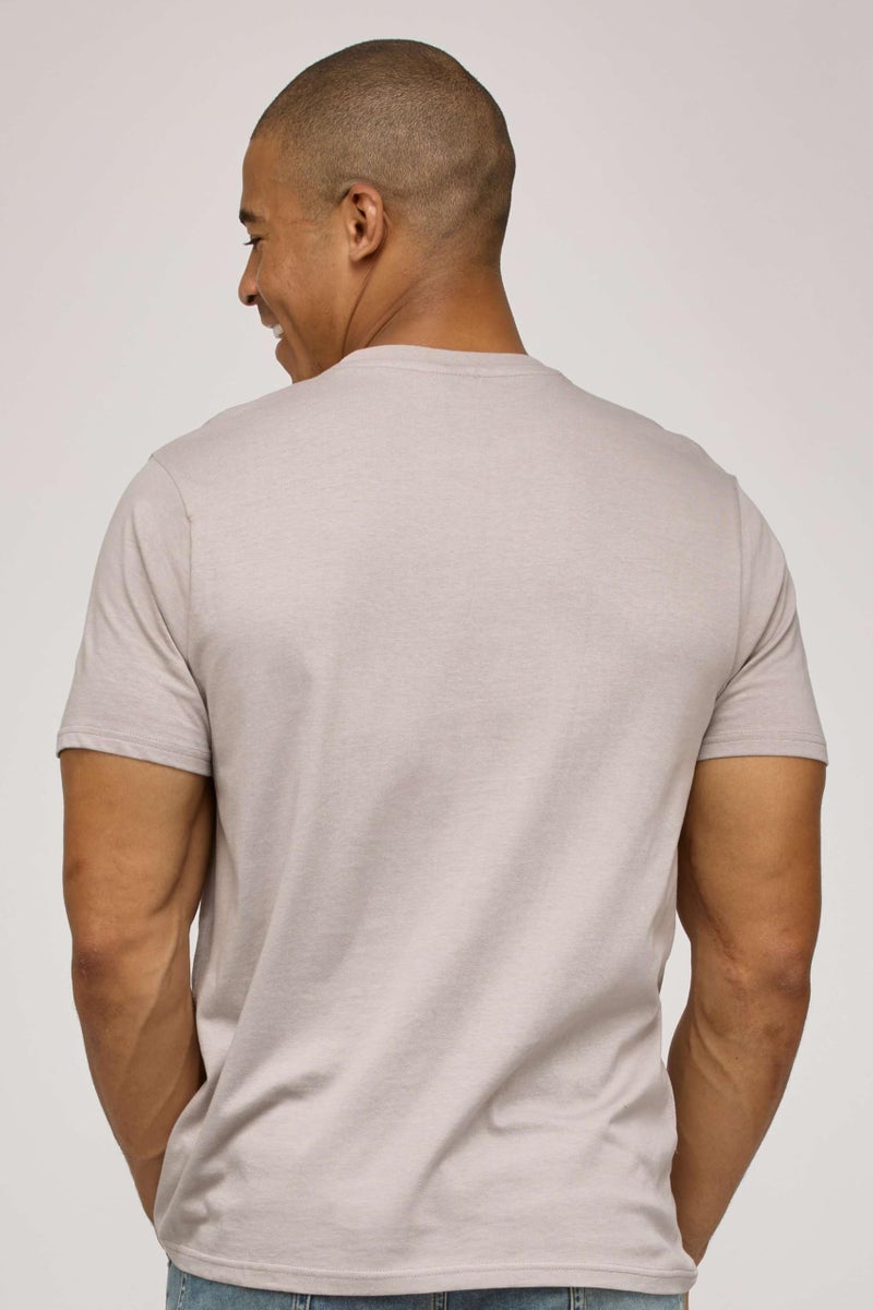 REALESSENTIALS Real Essentials 5 Pack: Menâ€™s 100% Cotton Casual T-Shirts Plain Jersey Shirts Fashion Tees (Big & Tall Available)- Set 5, XXL - Image 5