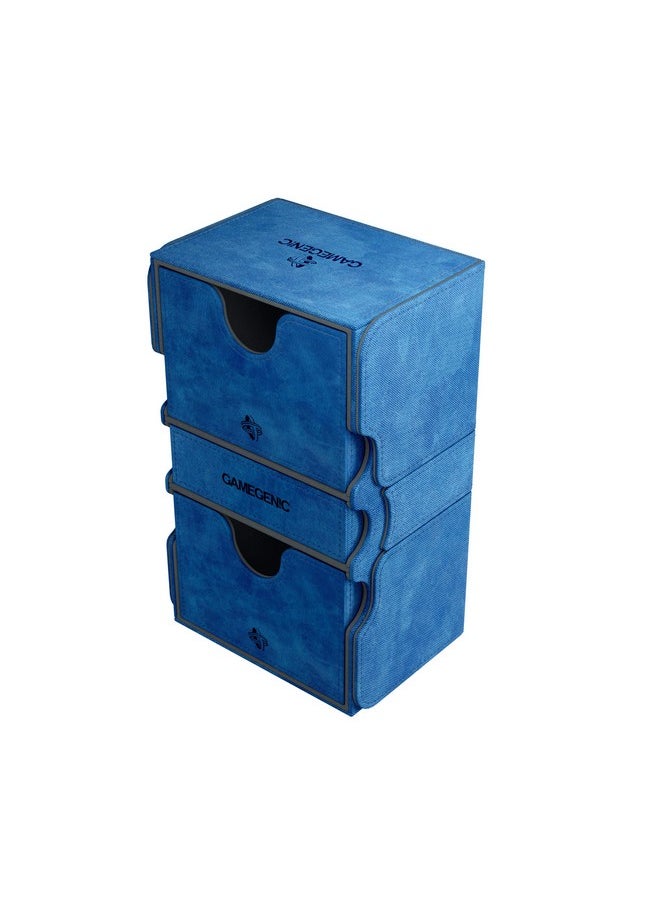 Gamegenic Stronghold Deck Box 200+ Blue  - Image 1