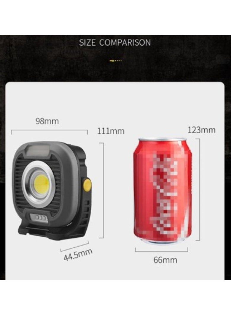 Camping Light,13500mAh Rechargeable Work Light,1500LM Camping Lantern with 6 Modes 4 Lighting Colors and Dimmable Brightness,Magnetic Base,IPX5 Inspection Lamp for Camping, Night Fishing, Emergency,Power Cut - Image 3