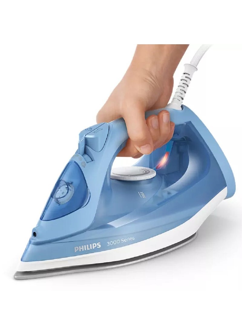 فيليبس مكواة بخار مع خزان مياه 300 ml 2200 W DST3020/20 ازرق - Image 2