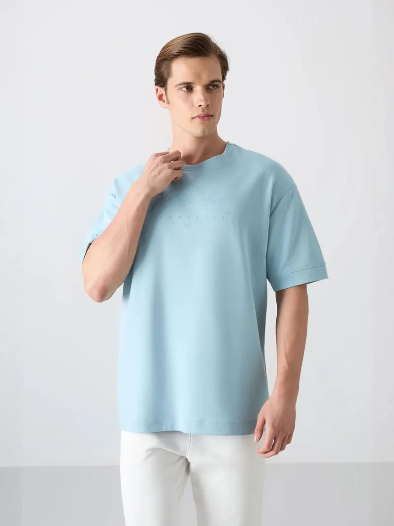 تومي لايف TOMMY Oversized Logo Crew Neck T-Shirt