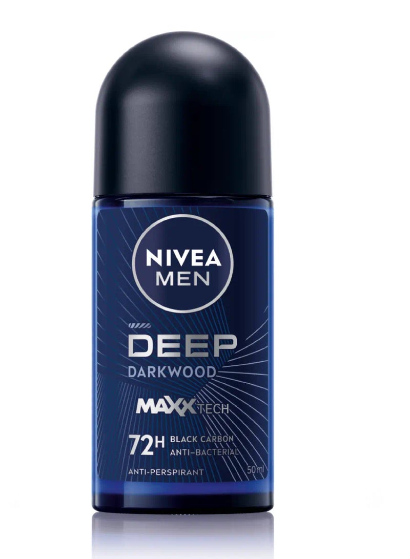 NIVEA DEEP DARKWOOD MAXTECH DEO ROLL