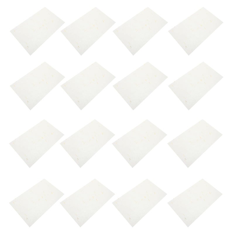 Yellow Rice Paper for Calligraphy Drawing 120pcs Traditional Chinese Decorative Writing Letter - Image 2