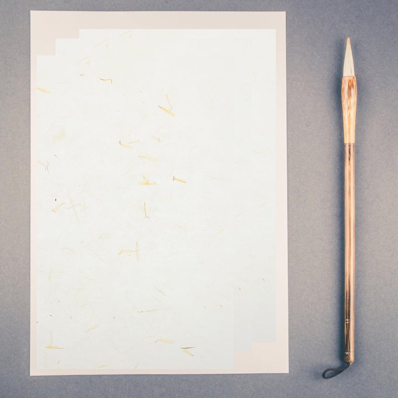 Yellow Rice Paper for Calligraphy Drawing 120pcs Traditional Chinese Decorative Writing Letter - Image 4