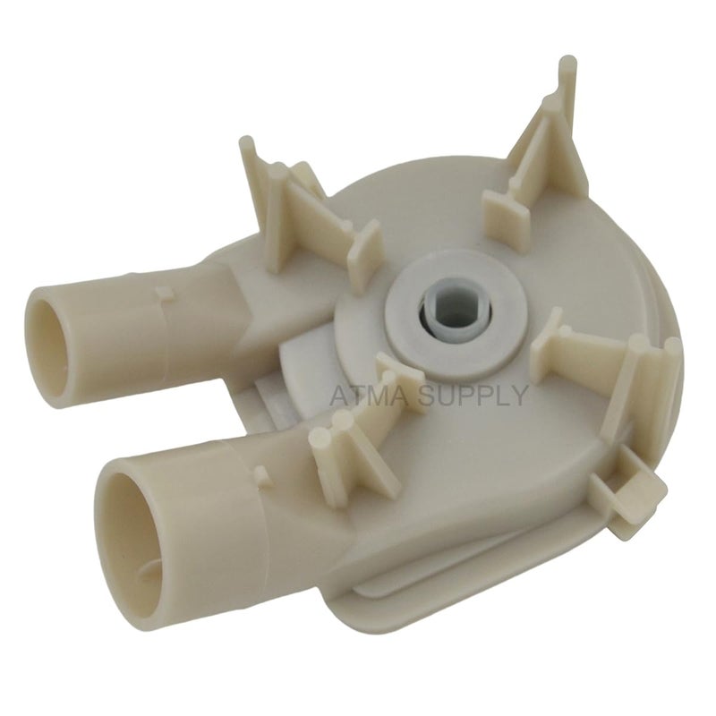 ATMA SUPPLY 3363394 قطع غيار مضخة تصريف الغسالة متوافقة مع غسالات ويرلبول كينمور ميتاج 3352492 21024 3348215 3348014 AP6008107 PS11741239 رمادي - Image 4